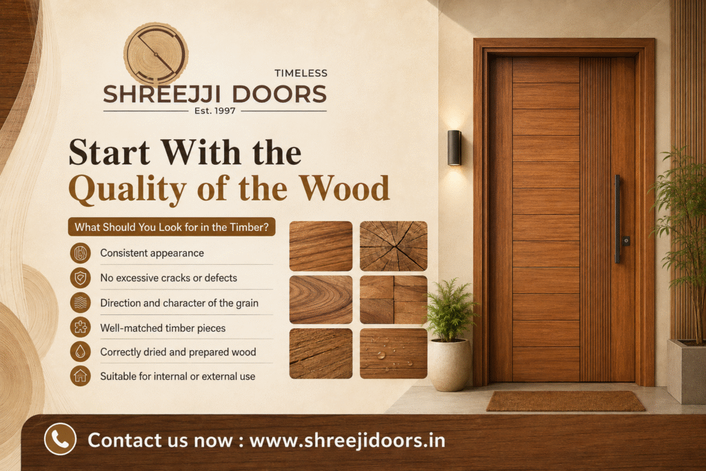 Start With the Quality of the Wood